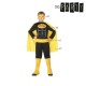 Déguisement pour Enfants Th3 Party Super héros Noir