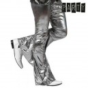 Pantalon pour Adulte Th3 Party Disco Brille Argent