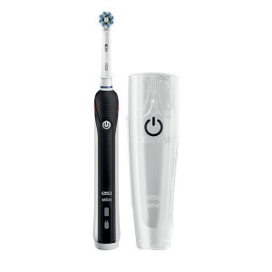 Brosse à dents électrique Oral-B 224134 Waterproof Noir Batterie rechargeable