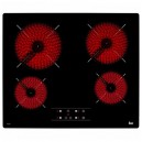 Plaques vitro-céramiques Teka 219127 6300W 60 cm Noir