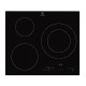 Plaque à Induction Electrolux EHH6332IOK 60 cm Noir (3 zones de cuisson)