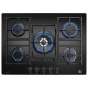 Plaque au gaz Teka 163192 7500W 60 cm Noir Verre