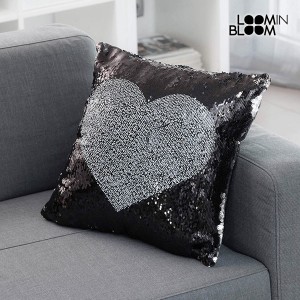 Coussin Sirène Magique à Paillettes Étoile & Coeur Loom In Bloom