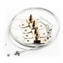 Kit de Montage pour Panneau Suspendu 60 x 60 cm Tomaleds ACSSP060X60