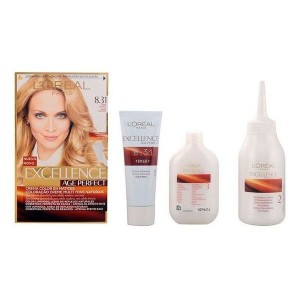 Teinture anti-âge permanente Excellence Age Perfect L'Oreal Expert Professionnel Blond doré