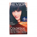 Teinture sans ammoniaque Colorsilk Revlon Noir