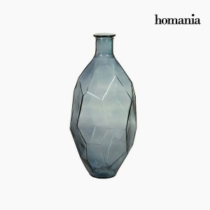 Vase en Verre Recyclé (29 x 29 x 59 cm) - Collection Pure Crystal Deco by Homania