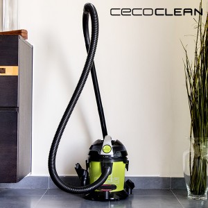 Aspirateur pour Solides et Liquides Cecoclean Wet & Dry Easy 5033 10 L 1000W Noir Vert