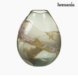 Vase Verre (27 x 17 x 31 cm) - Collection Pure Crystal Deco by Homania