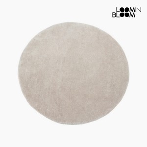 Tapis Acrylique Beige (90 x 90 x 3 cm) by Loom In Bloom