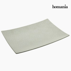 Centre de Table Céramique (49 x 36 x 6 cm) by Homania