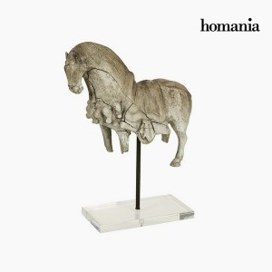 Figurine Décorative Résine Gris (28 x 14 x 34 cm) by Homania