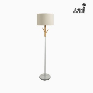Lampadaire Bois de hêtre Aluminium (38 x 38 x 160 cm) by Shine Inline
