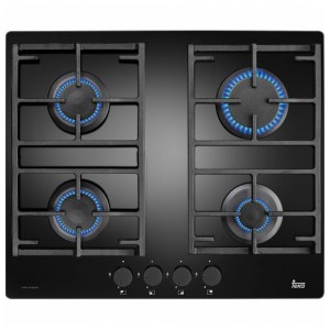 Plaque au gaz Teka 60 cm 60 cm Noir Fer