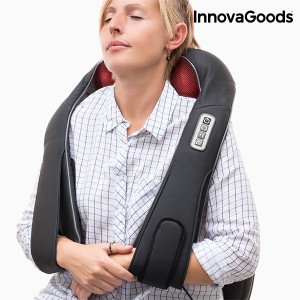 Masseur Shiatsu Pro InnovaGoods 24W Noir Gris