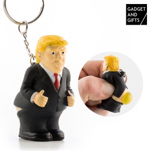 Porte-clé Squeeze Trump Gadget and Gifts