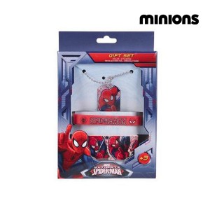 Ensemble Collier et Bracelets Spiderman 91009
