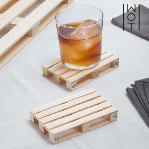 Ensemble de Sous-Verres Palettes Wagon Trend ( Pack de 2)