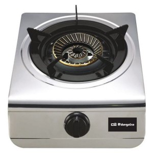 réchaud à gaz Orbegozo FO-1700 1 Fourneau Acier inoxydable