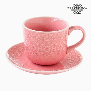 Tasse à infusion Porcelaine Corail by Bravissima Kitchen
