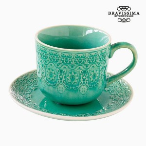 Tasse à infusion Porcelaine Vert by Bravissima Kitchen