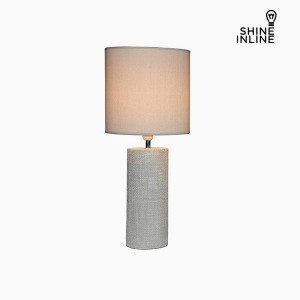 Lampe de bureau Crème (29 x 29 x 70 cm) by Shine Inline