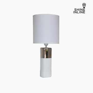 Lampe de bureau Blanc (24 x 24 x 57 cm) by Shine Inline