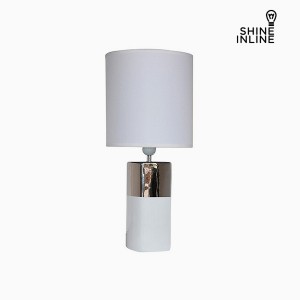 Lampe de bureau Blanc (24 x 24 x 54 cm) by Shine Inline
