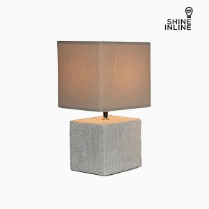 Lampe de bureau Crème (22 x 22 x 48 cm) by Shine Inline