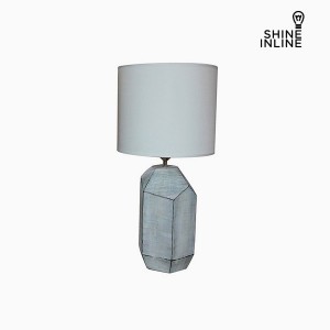 Lampe de bureau Blanc (30 x 30 x 61 cm) by Shine Inline