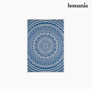 Cadre Mandala Bleu (69 x 4 x 97 cm) by Homania