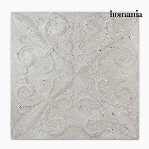Décoration Suspendue Carré Blanc (94 x 94 x 7 cm) by Homania