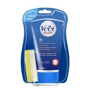 Crème Dépilatoire de Douche pour Homme Veet Peau Normale 150 ML