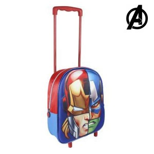 Cartable 3D avec roulettes The Avengers 8041
