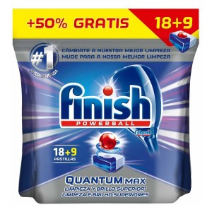 Tablettes pour Lave-Vaisselle Finish Quantum Regular (27 Doses)