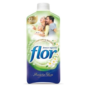 Adoucissant Pour Vêtements Flor Moments 1,4 L (64 Doses)