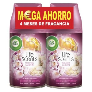 Recharge pour désodorisant Air Wick FreshMatic Duplo Life Scents Délices d'Été 2 x 250 ml
