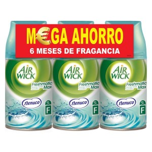 Recharge pour Diffuseur Air Wick FreshMatic Triple Nenuco 3 x 250 ml