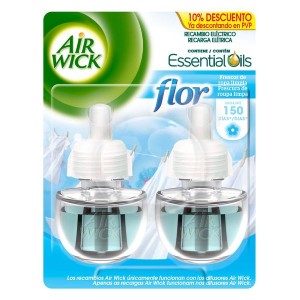 Recharge pour diffuseur électrique Air Wick Duplo Flor 2 x 19 ml