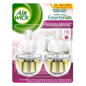 Recharge pour diffuseur électrique Air Wick Double Lys de Lune 2 x 19 ml