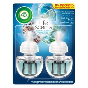 Recharges pour diffuseur électrique Air Wick Life Scents Oasis Turquoise (Pack de 2)