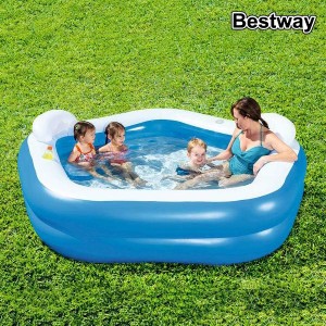 Pataugeoire gonflable pour enfants Bestway 54153 575 L (213 x 207 x 69 cm)