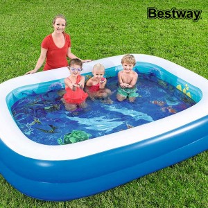 Piscine gonflable Bestway 54177 778 L (262 x 175 x 51 cm) Vinyle Bleu