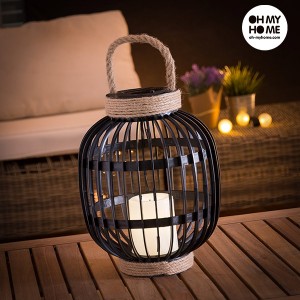 Lanterne Solaire avec Bougie LED Oh My Home