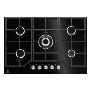 Plaque au gaz Aeg KGG7536K 75 cm Noir