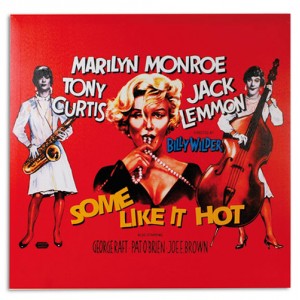 Affiche de Ciné Marilyn Monroe Some Like It Hot