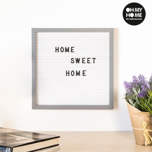 Tableau pour Chiffres et Lettres Oh My Home (30 x 30 cm)