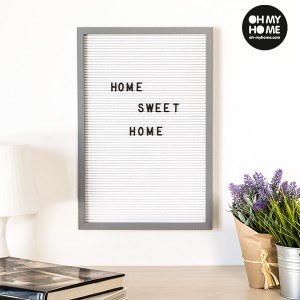 Tableau pour Chiffres et Lettres Oh My Home (30 x 45 cm)
