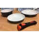 SET CASSEROLES CERAMIQUE EN GRANITE