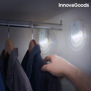 LED avec Capteur de Mouvement InnovaGoods (Pack de 2)